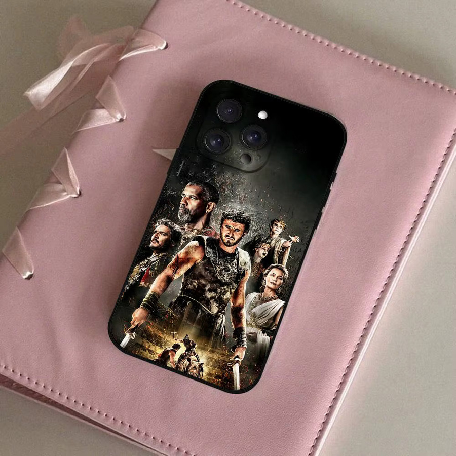 Mesuca Handyhülle Film G-Gladiator 2 für iPhone 11 bis iPhone 17 Pro Max Plus Mini, weiches TPU, Multicolor - Bild 3