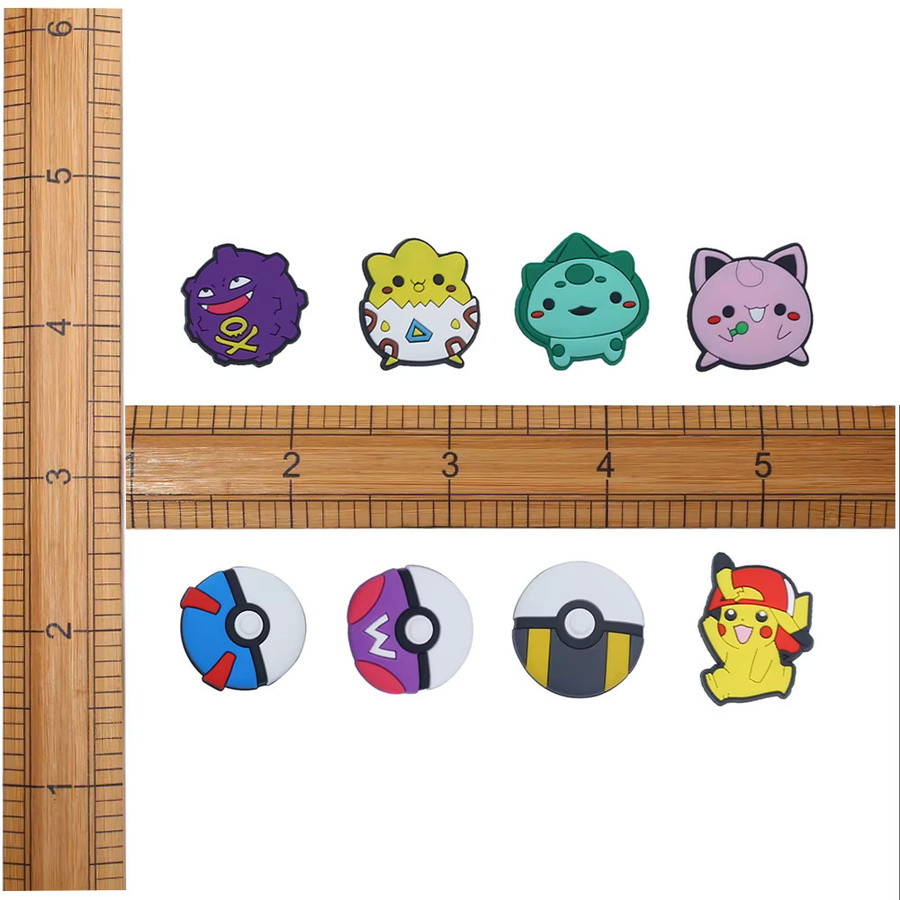 Potdemiel Pokémon Pikachu Schuh-Charms, PVC, Kinder - Bild 3