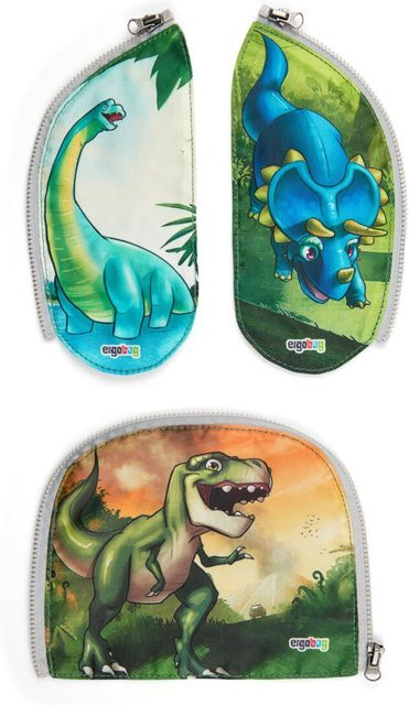 ergobag Zippies-Set Schulzubehör Dinowelt, 3-teilig, Multicolour - Bild 1