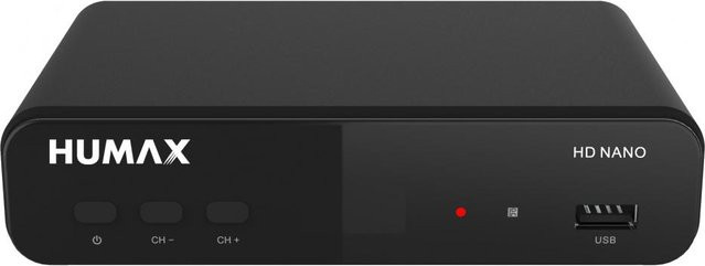 Humax HD Nano SAT-Receiver in Schwarz - Bild 1