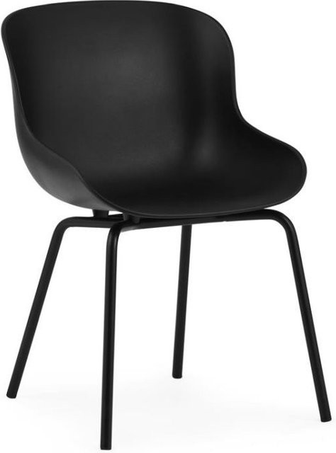 Normann Copenhagen Hyg Stuhl in Schwarz Matt im skandinavischen Stil - Bild 1