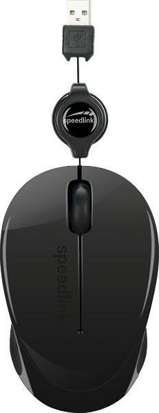 Speedlink BEENIE Mobile Maus, kabelgebunden USB-A, schwarz - Bild 1