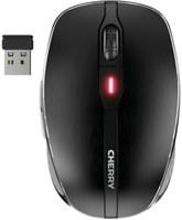 Cherry MW 8C Advanced Wireless Maus, ergonomisch, optisch, 6 Tasten, 3200 dpi, Bluetooth und 2.4 GHz Funk, Schwarz - Bild 1