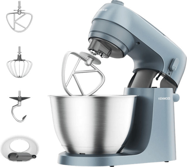 Kenwood Go KZM35.040GY Küchenmaschine in Grau und Blau aus Edelstahl - Bild 1
