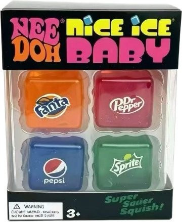 Schylling Needoh Nice Cube, Sensorischer Stressabbau-Würfel, Fidget-Spielzeug - Bild 1