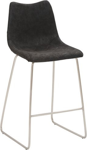 Mayer Sitzmöbel Barhocker 1175 in Schwarz Matt, B/H/T: 47 x 99 x 51 cm - Bild 1
