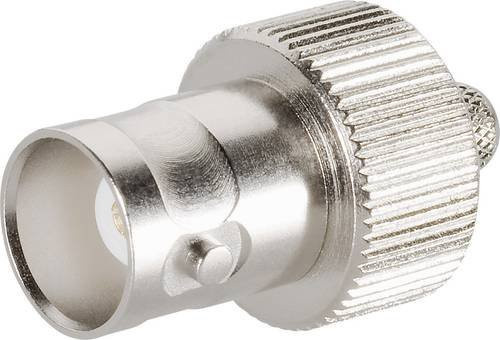 Telegärtner BNC-Steckverbinder Buchse gerade 50 Ohm Silber - Bild 1
