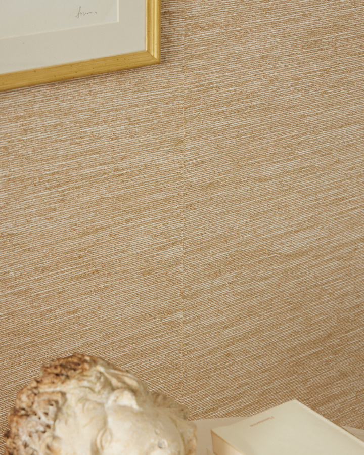Nobilis Wallpaper Ombre MAP23 in Beige mit textilem Design - Bild 1