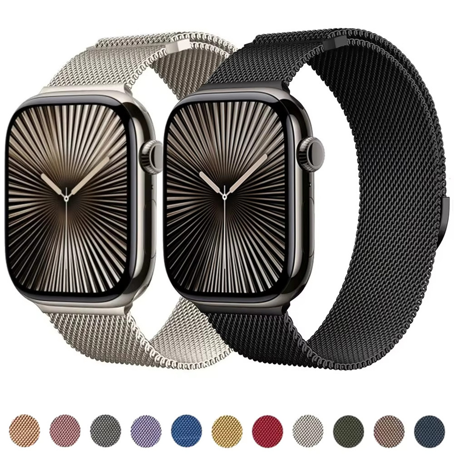 RWBANDS Uhrenarmband Milanese Loop, Edelstahl, Unisex - Bild 4