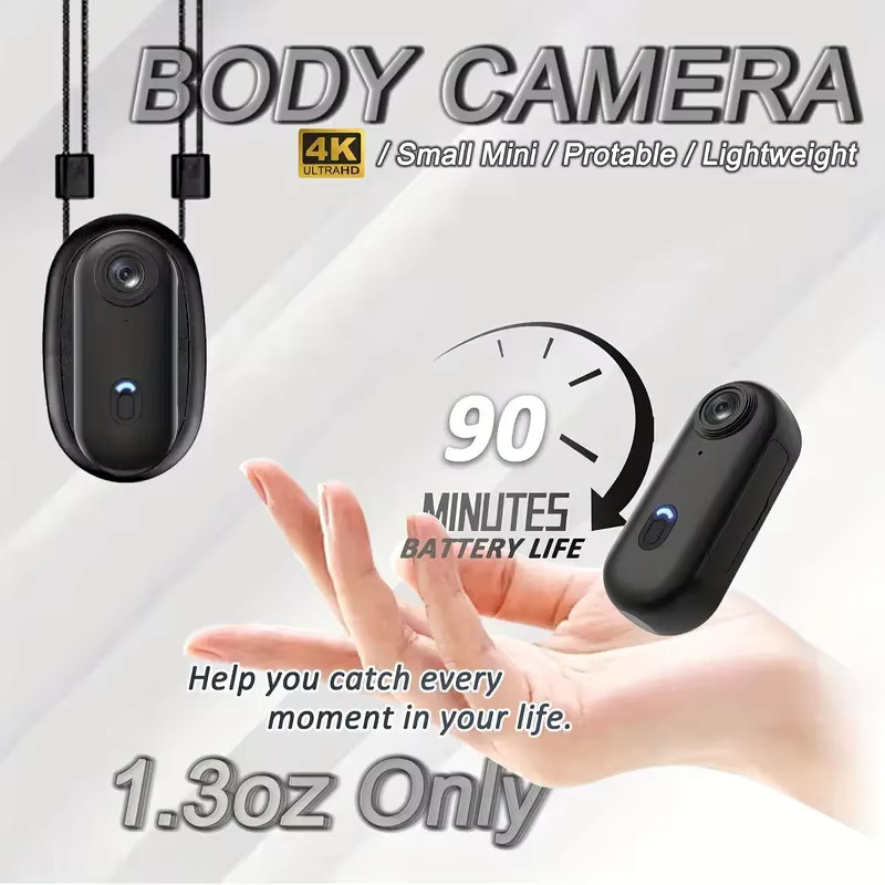 JETO 4K POV Pro Cam Action Camera mit WiFi und 128GB Speicher in Weiß - Bild 2