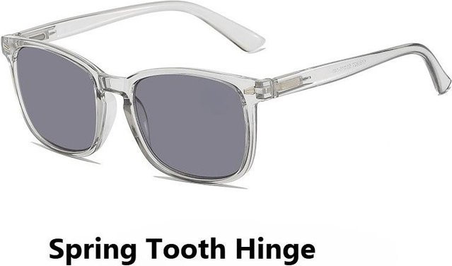 NAPAGE Lesebrille, Square, Kunststoff, Vollrand, Unisex, White, Transparent - Bild 1