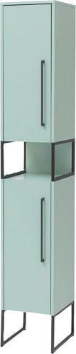 Schildmeyer Hochschrank Limone in Grün mit Soft-Close-Türen, B/H/T: 30,4 x 183,4 x 33,1 cm - Bild 1