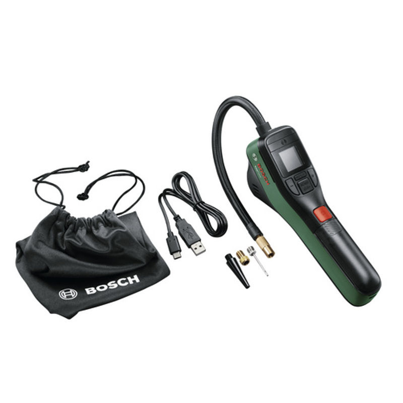 Bosch EasyPump Akku-Druckluftpumpe Mini Kompressor in Grün mit 10,3 bar - Bild 7