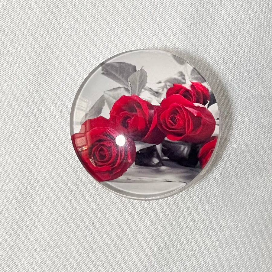 Magnetischer 3D Rosen Handyhalter in Rot für iPhone 17 Pro Max und universelle Handyhüllen - Bild 2