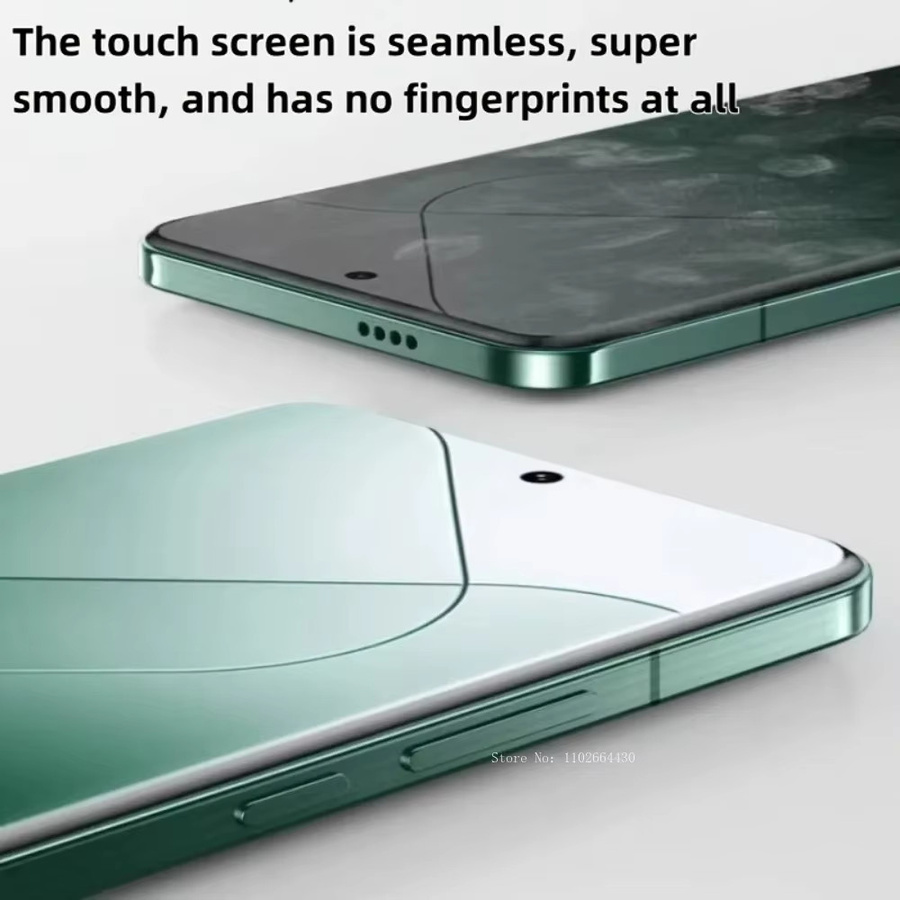 4er-Pack Matte Hydrogel Schutzfolien für Xiaomi 17 Pro und Xiaomi 17 Pro Max, Vollabdeckung Display-Schutzfolie, Transparent - Bild 4