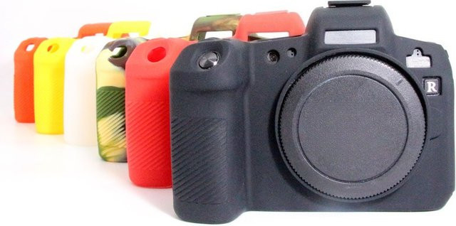 Canon EOS R Silikonhülle Kameratasche in Schwarz - Bild 1