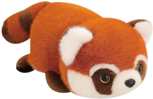 Riesenpanda verwandelt sich in Roter Panda, Plüschtier, orange, Mädchen - Bild 1
