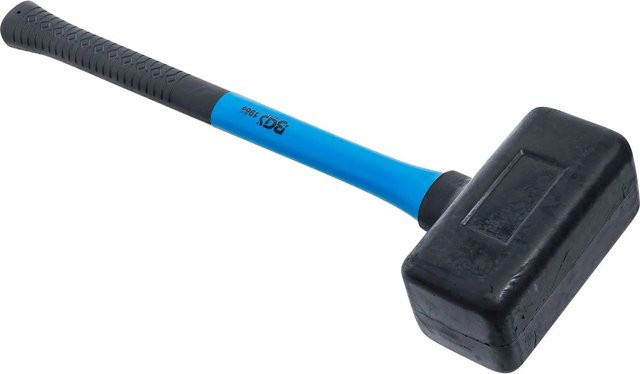 BGS Schonhammer rückschlagfrei mit Fiberglasstiel in Schwarz, Kopf-Ø: 70 mm, Gewicht: 2,1 kg - Bild 2
