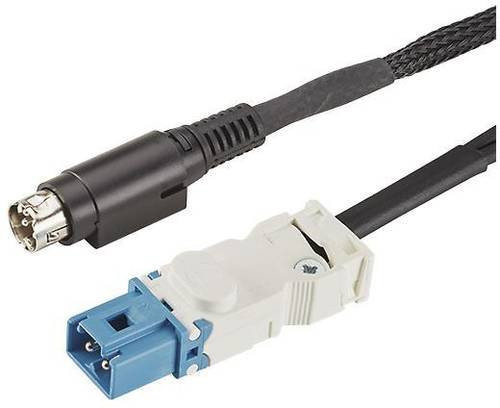 Bachmann Strom Anschlusskabel Schwarz 0,75 m - Bild 1