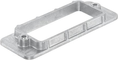 HARTING Montagerahmen 09405169901 in Silber - Bild 1