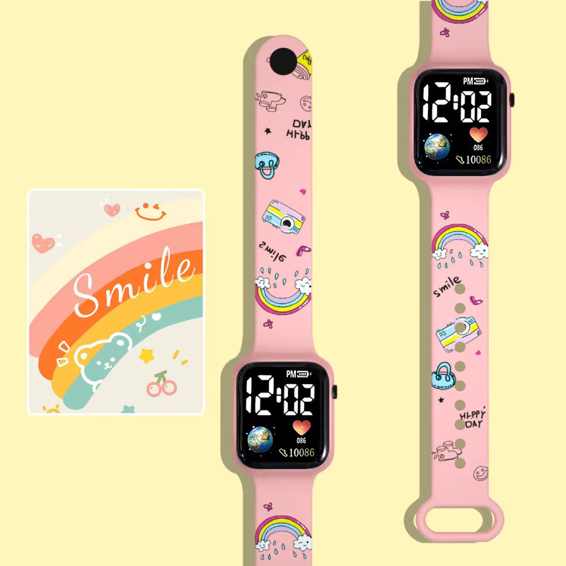 Disney Digitaluhr, Kunststoff, Schwarz, Kinder - Bild 2