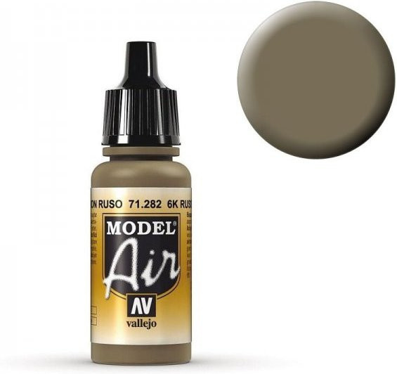 Vallejo Model Air Russisches Braun, 17 ml - Bild 1