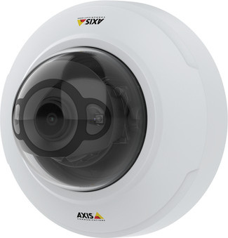 Axis M4216-LV Netzwerk-Überwachungskamera als Kuppel für den Innenbereich in Weiß mit 4 MP Auflösung und Audio-Funktion - Bild 1
