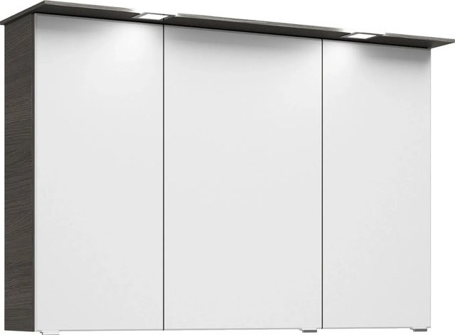 Pelipal Spiegelschrank Trentino in Graphit Struktur mit Breite: 105 cm - Bild 1