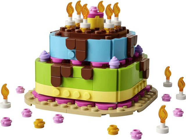 LEGO Geburtstagstorte Konstruktionsspielzeug ab 7 Jahren - Bild 3