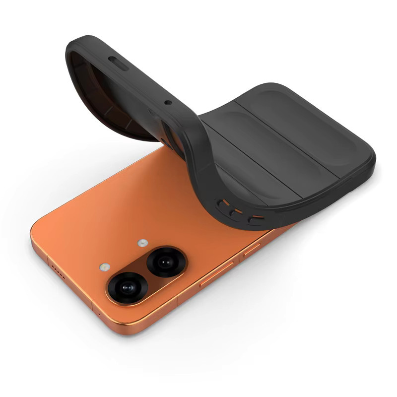 Stoßfeste Silikon Schutzhülle für Xiaomi POCO X8 Pro Max in Schwarz und Weiß - Bild 4
