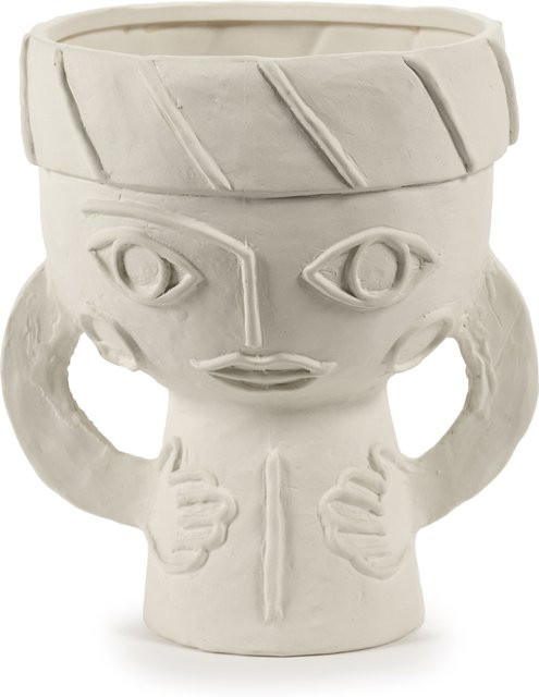 Serax Vase Les Femmes S in Beige aus Schamotte - Bild 1