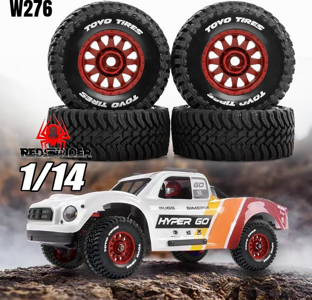 Madifier RC Short Course Truck-Reifen, Blau, 1:16, Gummi - Bild 1