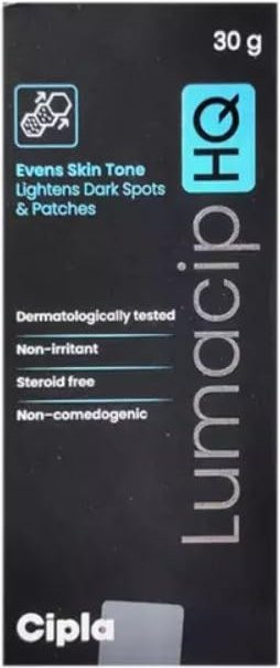 Cipla Lumacip HQ Depigmentierungscreme, 30 g, Unisex - Bild 1