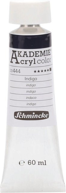 Schmincke Akademie Acrylcolor Indigo Blau 60 ml - Bild 1