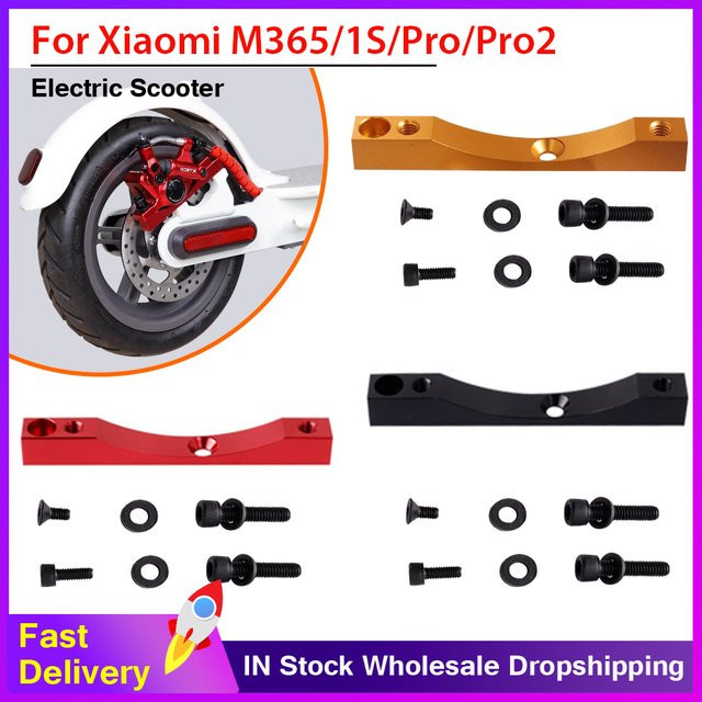 CNC Zoom Xtech HB100 Bremsadapter in Rot für Xiaomi M365 Pro 1S Pro 2 Elektroroller aus Aluminiumlegierung - Bild 1