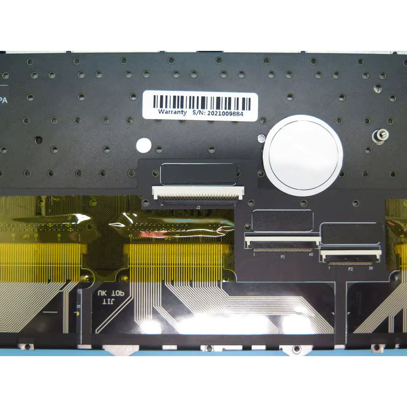 RTDPART LED Per-Key Tastatur mit Hintergrundbeleuchtung NH50AC für CLEVO X170KM in Schwarz, Deutsch QWERTZ - Bild 2