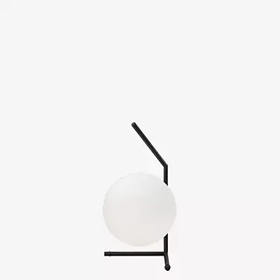 Flos IC Lights T1 Low Tischleuchte in Weiß mit Glaskugel - Bild 1