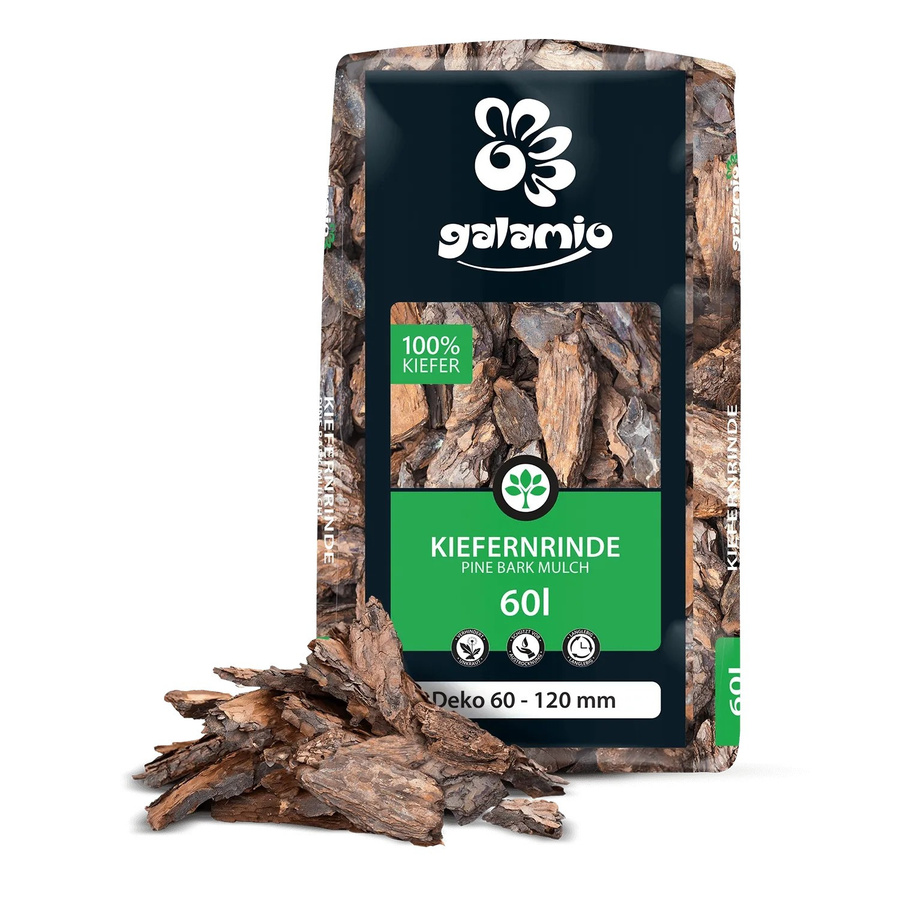 Galamio Rindenmulch Kiefer Braun 60 l - Bild 2