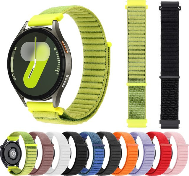 Uhrenarmband Nylon, Klettverschluss, Unisex - Bild 1