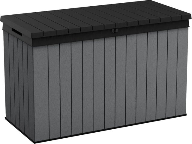 Keter Darwin Gartenbox aus Kunststoff, Grau, 670 Liter - Bild 1