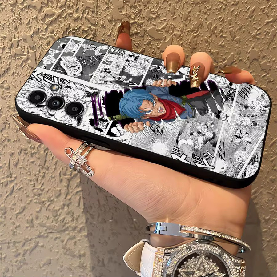 Dragon Ball Handyhülle für Samsung Galaxy A-Serie in Schwarz und Multicolour, weiche Schutzhülle - Bild 2