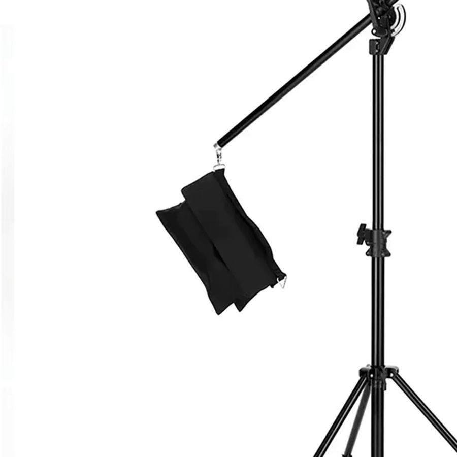 MIAOTU Robuster Sandsack für Studio-Video-Lichtstative und Auslegerständer in Schwarz - Bild 2