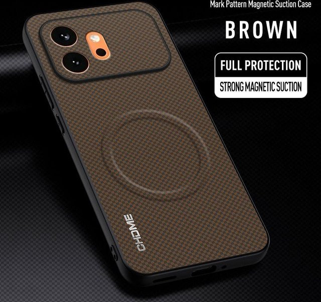 Magnetische Handyhülle für Honor 600 Pro 5G aus stoßfestem Silikon mit Auto-Halterung - Bild 1