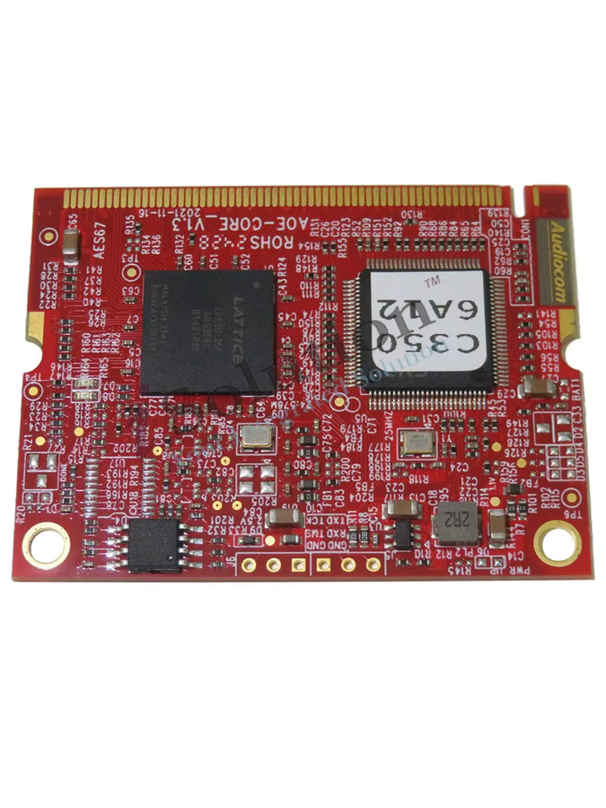 Audiocom Dt Aes67 Audio-Netzwerk-Übertragungsschnittstellenmodul 64x64 A264 in Rot - Bild 3