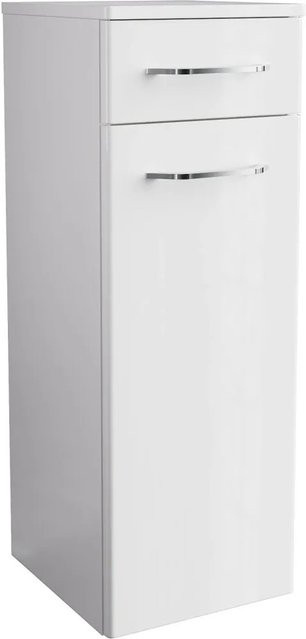 Fackelmann Bad-Hängeschrank Milano Weiß, B/T/H: 30,2 x 32,0 x 83,0 cm - Bild 1