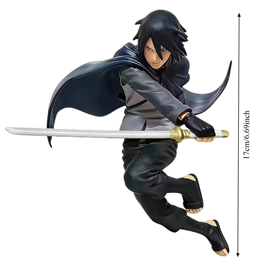 Bandai Naruto Anime Actionfiguren, Sasuke Kakashi Uzumaki, Kunststoff, Einzelfigur - Bild 3