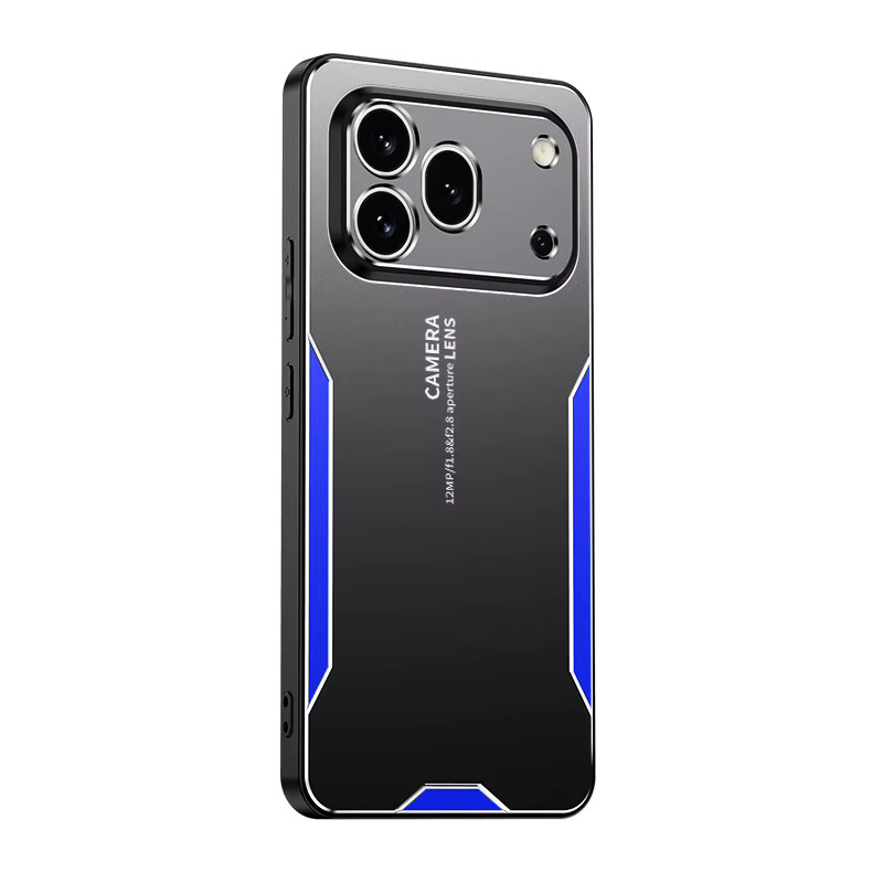 Sturzsichere Rückseiten-Schutzhülle aus Aluminiumlegierung für Honor Magic 8 Pro, 7, X9D, X8D in Gold oder Schwarz - Bild 4
