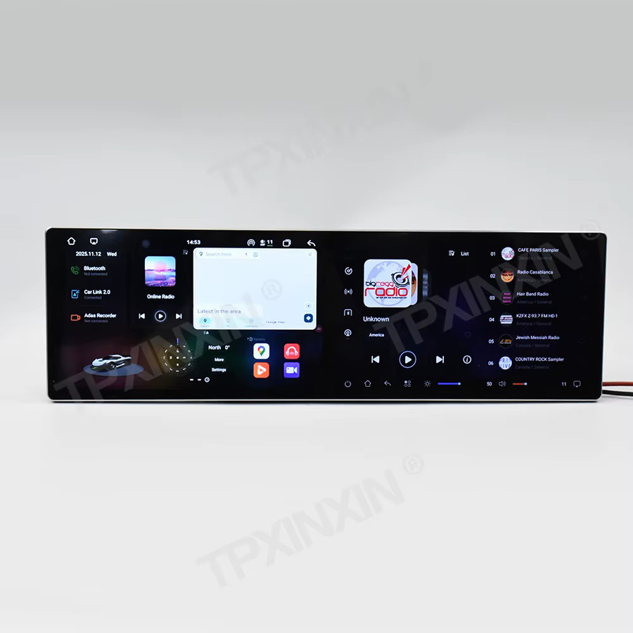 TPXINXIN Dual Screen Android Carplay Autoradio mit GPS und Multimedia-Player für Toyota Corolla Levin und Corolla Kreuz 2019 bis 2022, 11,5 Zoll, Schwarz - Bild 5