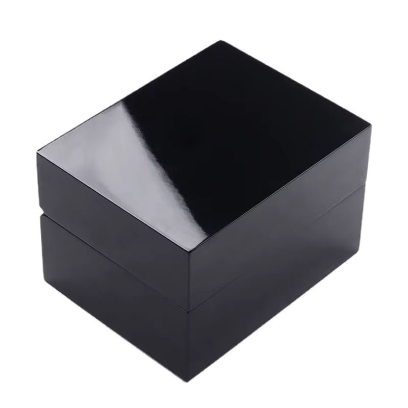 DOKW Uhrenbox aus PU-Leder in Schwarz für Damen und Herren - Bild 2