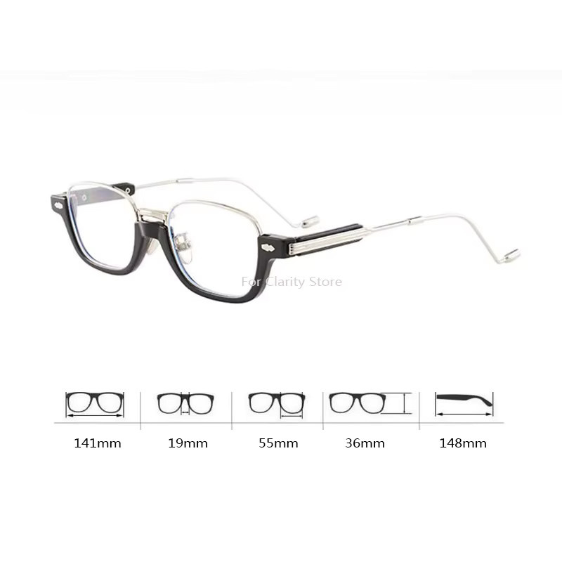 THOUSAND MOON Korrektionsbrille, Metall, Unisex, schwarz, Blaulichtfilter - Bild 2